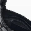 Studded Faux Leather Bag