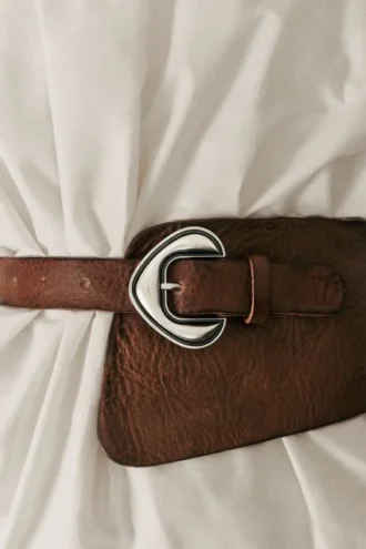 Studio Leather Sash Belt