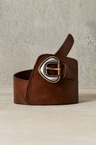 Studio Leather Sash Belt