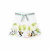 Sun Ruffle Denim Mini Skirt