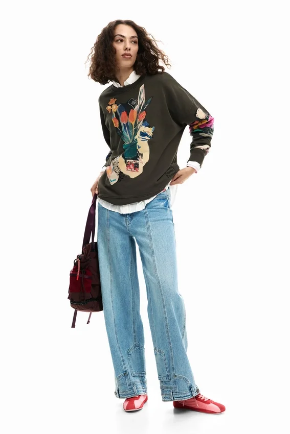 Sweatshirt Collage Drawing Sweatshirt Collage Drawing