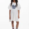 Sweatshirt Dress Bow Sweatshirt Dress Bow