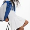 Sweatshirt Dress Bow Sweatshirt Dress Bow