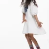 Sweatshirt Dress Bow Sweatshirt Dress Bow