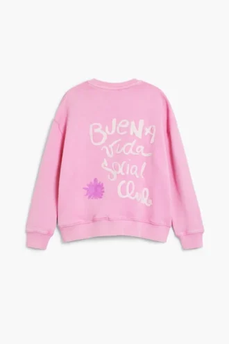 Sweatshirt Embroidered Sun