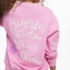 Sweatshirt Embroidered Sun