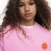 Sweatshirt Embroidered Sun