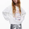 Sweatshirt Embroidery Desigual