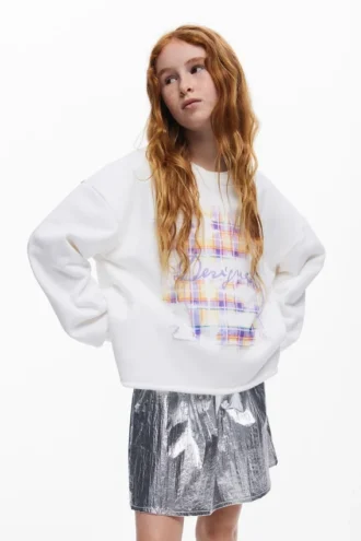Sweatshirt Embroidery Desigual