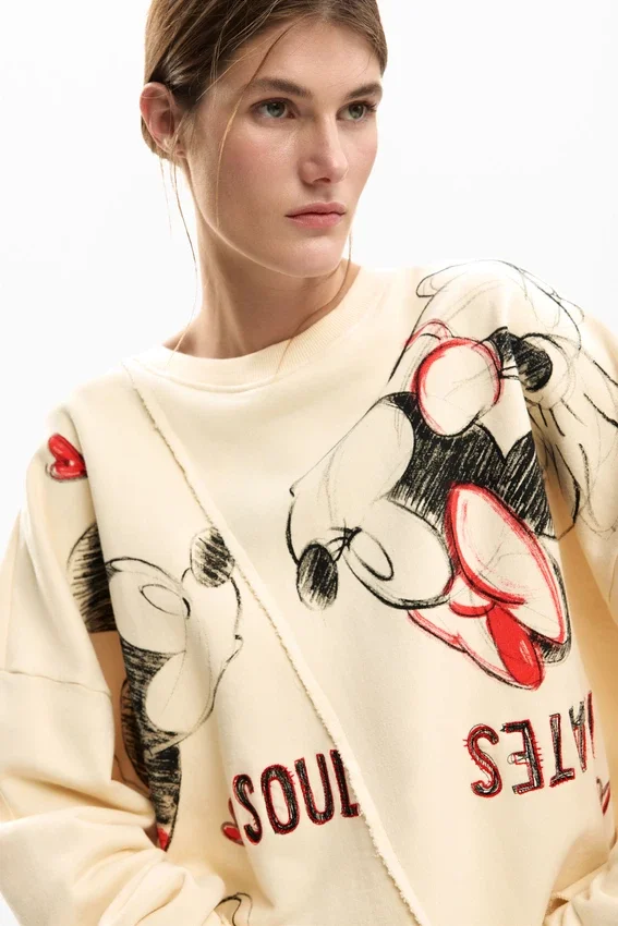 Sweatshirt Mickey Y Minnie Mouse™ Sweatshirt Mickey Y Minnie Mouse™