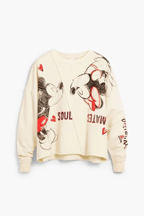 Sweatshirt Mickey Y Minnie Mouse™ Sweatshirt Mickey Y Minnie Mouse™