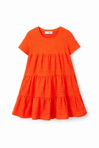 Swiss Embroidery Combination Dress
