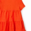 Swiss Embroidery Combination Dress