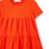 Swiss Embroidery Combination Dress