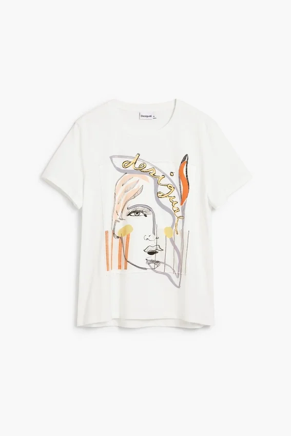 T-Shirt Logo Face T-Shirt Logo Face