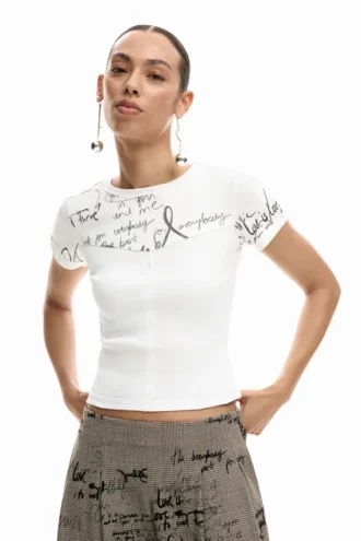 T-Shirt Rib Lettering