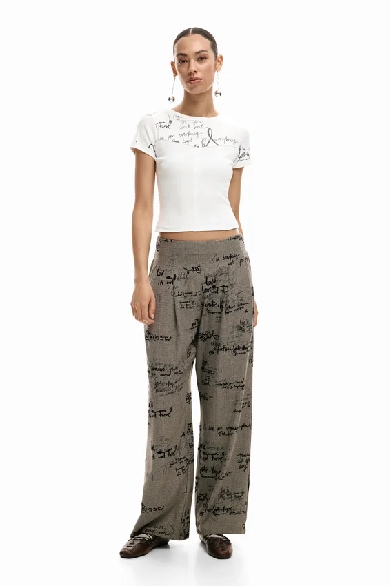 T-Shirt Rib Lettering T-Shirt Rib Lettering