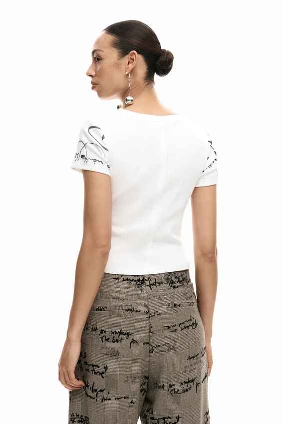 T-Shirt Rib Lettering T-Shirt Rib Lettering