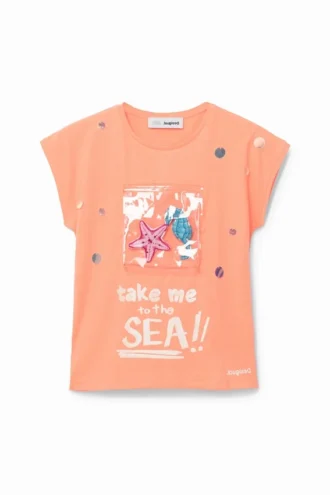T-Shirt with Pocket of the Sea