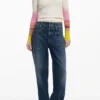 T-Shirt with Printed Sleeves T-Shirt with Printed Sleeves