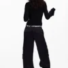 T-Shirt with Snap Fasteners and Tie T-Shirt with Snap Fasteners and Tie
