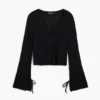 T-Shirt with Snap Fasteners and Tie T-Shirt with Snap Fasteners and Tie