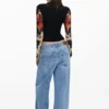 T-Shirt with Transparent Sleeves T-Shirt with Transparent Sleeves