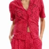 Tailored Floral Lace Trousers