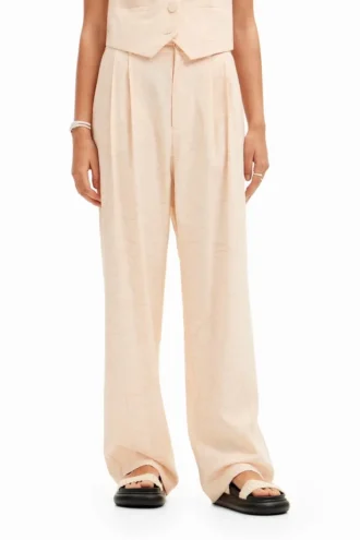 Tailored Floral Trousers