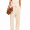 Tailored Floral Trousers