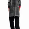 Tailored Patchwork Wool Coat Tailored Patchwork Wool Coat