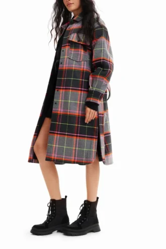 Tartan Overshirt Coat