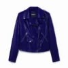 Textured Biker Jacket