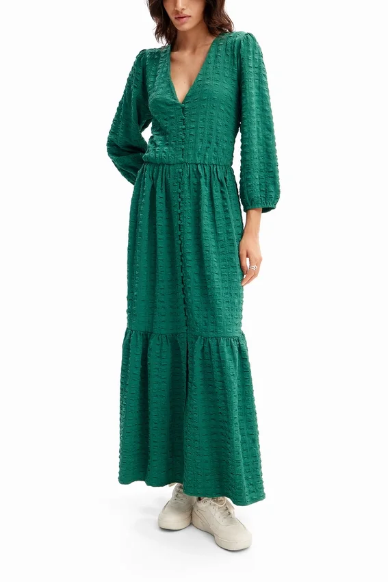 Textured Long Dress Textured Long Dress