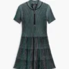 Textured Zipper Dress Textured Zipper Dress
