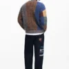 Thick Patchwork Sweater