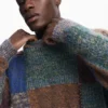 Thick Patchwork Sweater
