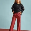 Three-Quarter Sleeve T-Shirt with Stars