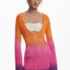 Tie-Dye Crochet Dress Tie-Dye Crochet Dress