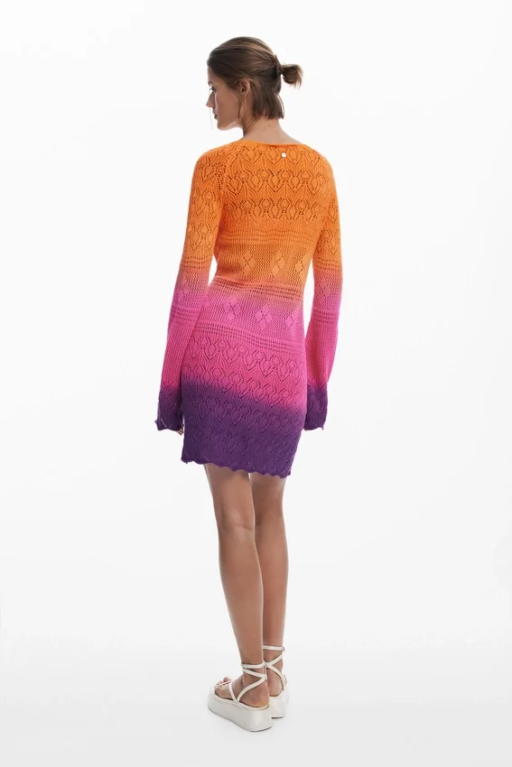 Tie-Dye Crochet Dress Tie-Dye Crochet Dress