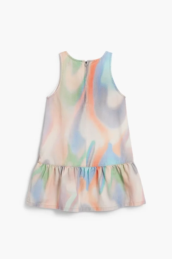 Tie-Dye Denim Dress Tie-Dye Denim Dress