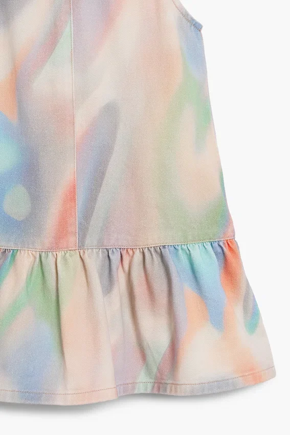 Tie-Dye Denim Dress Tie-Dye Denim Dress