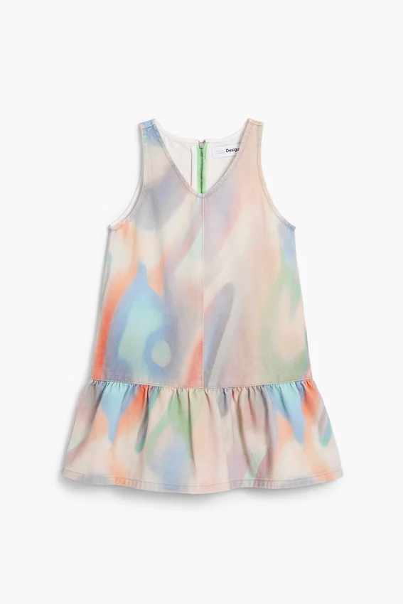 Tie-Dye Denim Dress Tie-Dye Denim Dress