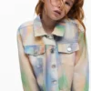 Tie-Dye Denim Jacket
