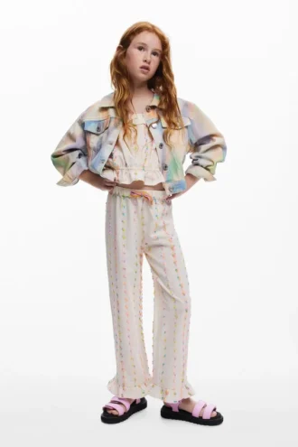 Tie-Dye Denim Jacket