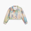 Tie-Dye Denim Jacket