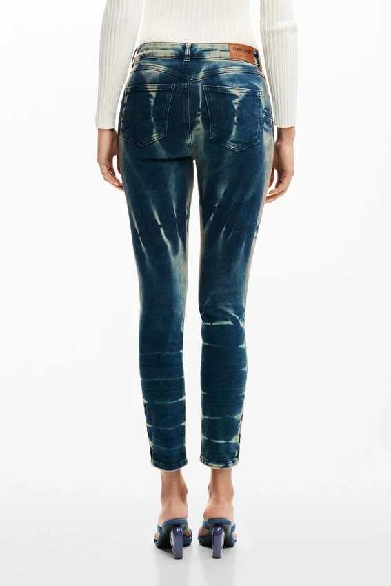 Tie-Dye Denim Pants Tie-Dye Denim Pants