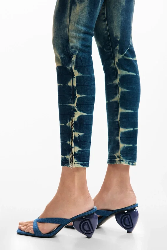 Tie-Dye Denim Pants Tie-Dye Denim Pants