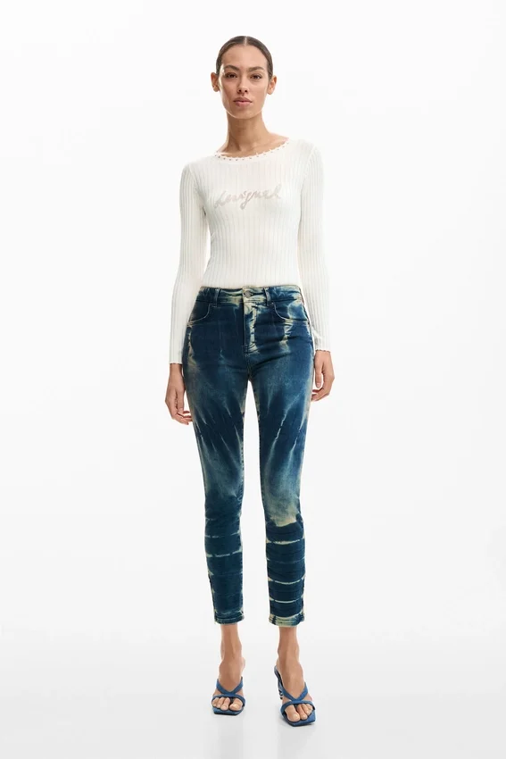 Tie-Dye Denim Pants Tie-Dye Denim Pants