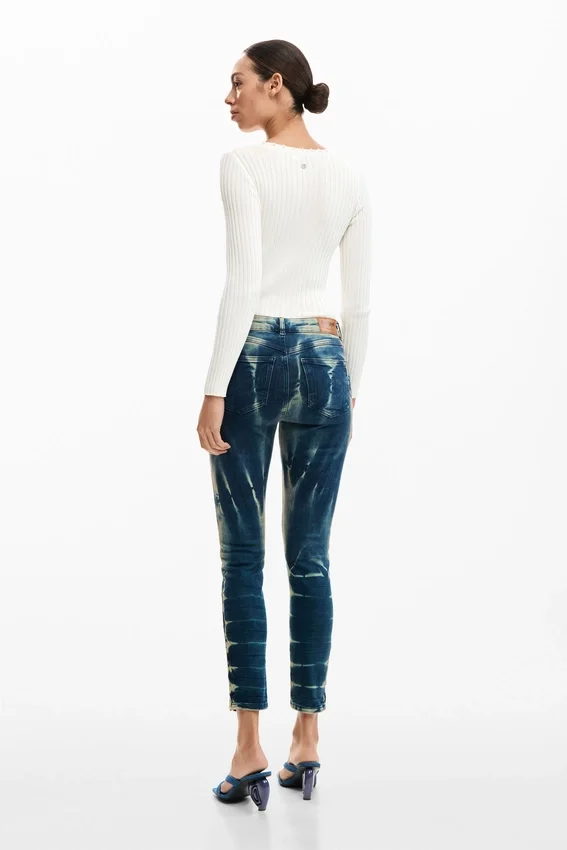 Tie-Dye Denim Pants Tie-Dye Denim Pants